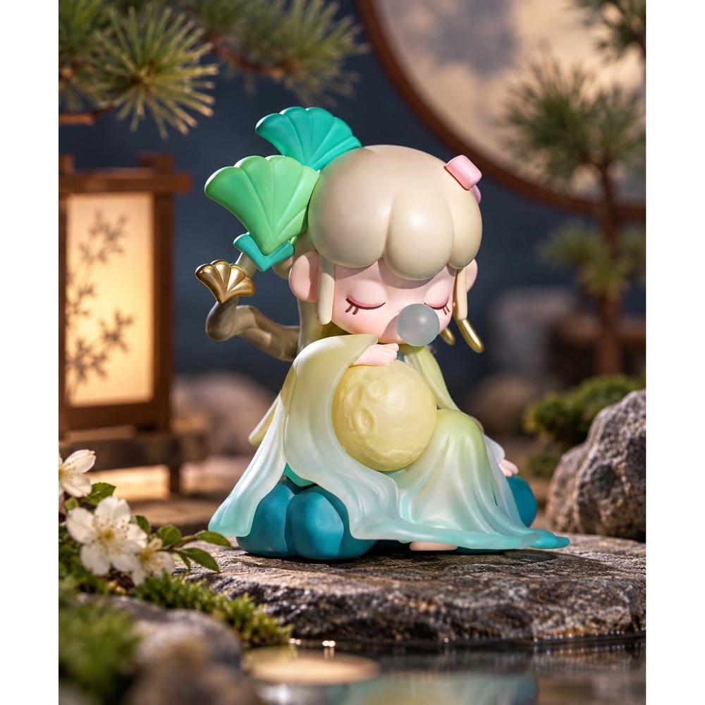 Rolife Nanci Poetic Beauty Moonlit Pine Fantasy Blind Box Confirmed Green Figure